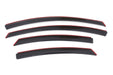 Auto Ventshade (AVS) 194261 Ventvisor® In-Channel Deflector 4 pc.; Smoke; - Truck Part Superstore