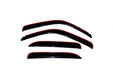 Auto Ventshade (AVS) 194304 Ventvisor® In-Channel Deflector 4 pc.; Smoke; - Truck Part Superstore