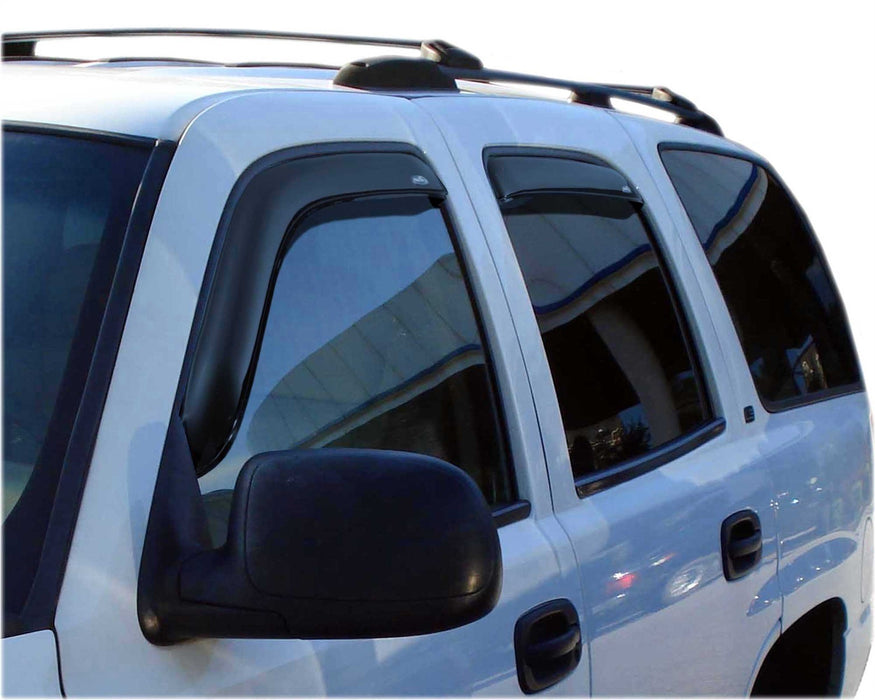 Auto Ventshade (AVS) 194304 Ventvisor® In-Channel Deflector 4 pc.; Smoke; - Truck Part Superstore