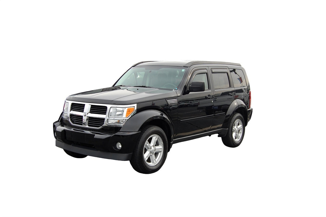 Auto Ventshade (AVS) 194307 Ventvisor® In-Channel Deflector 4 pc.; Smoke; - Truck Part Superstore