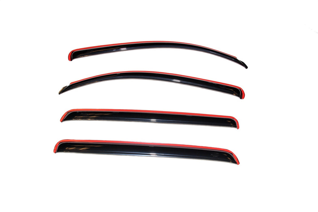 Auto Ventshade (AVS) 194309 Ventvisor® In-Channel Deflector 4 pc.; Smoke; - Truck Part Superstore