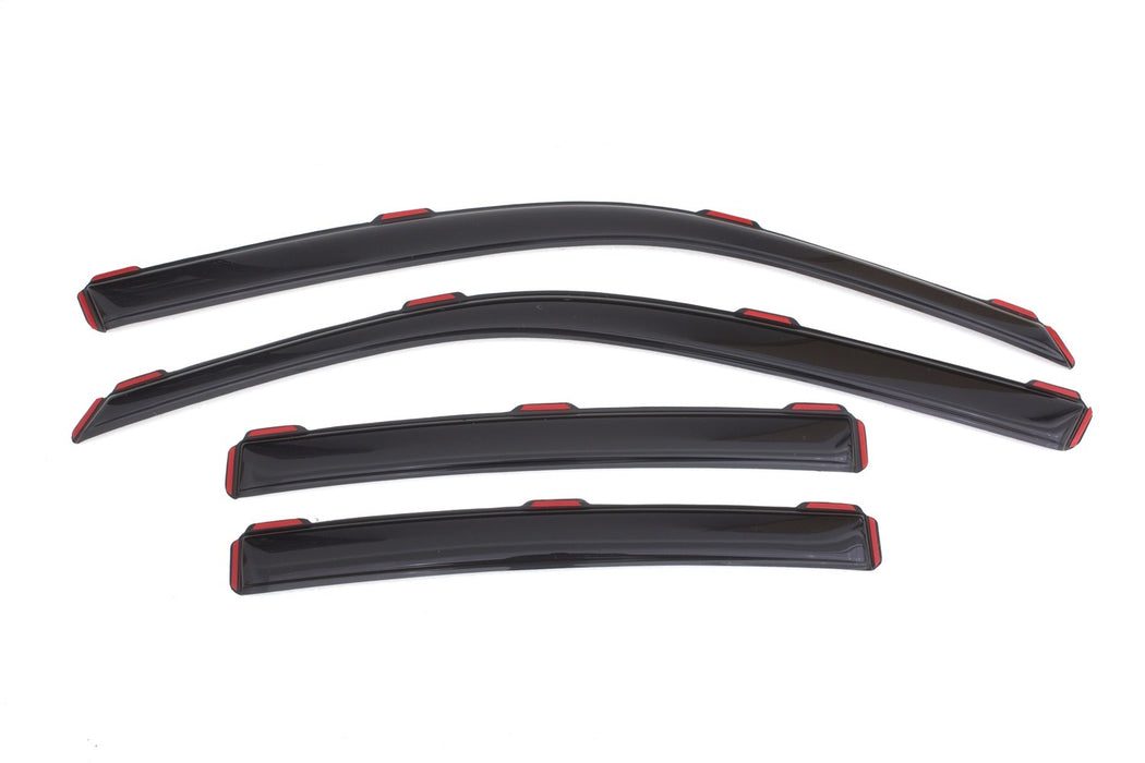 Auto Ventshade (AVS) 194313 Ventvisor® In-Channel Deflector 4 pc.; Smoke; - Truck Part Superstore