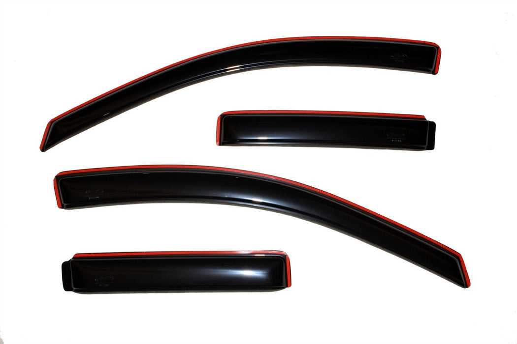 Auto Ventshade (AVS) 194330 Ventvisor® In-Channel Deflector 4 pc.; Smoke; - Truck Part Superstore