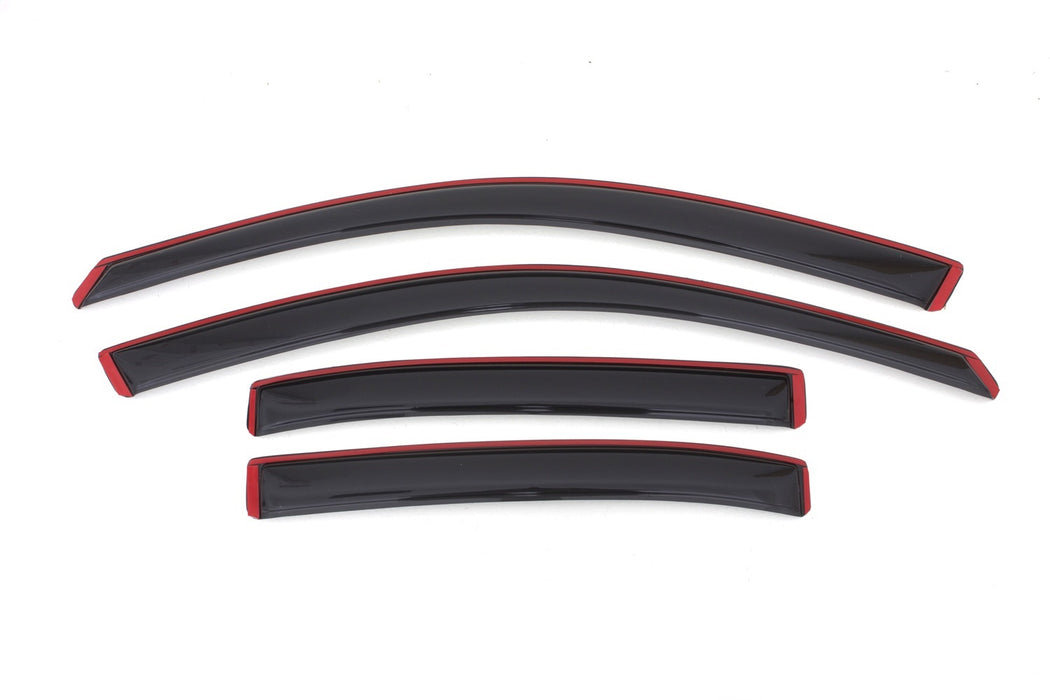 Auto Ventshade (AVS) 194362 Ventvisor® In-Channel Deflector 4 pc.; Smoke; - Truck Part Superstore