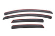 Auto Ventshade (AVS) 194373 Ventvisor® In-Channel Deflector 4 pc.; Smoke; - Truck Part Superstore