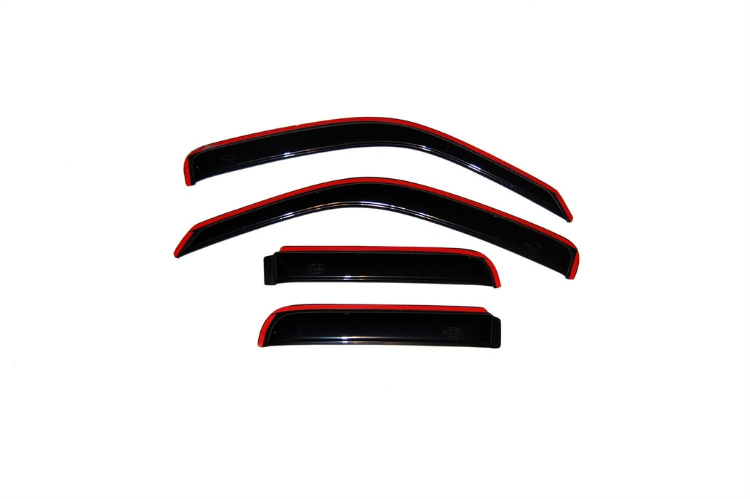 Auto Ventshade (AVS) 194428 Ventvisor® In-Channel Deflector 4 pc.; Smoke; - Truck Part Superstore