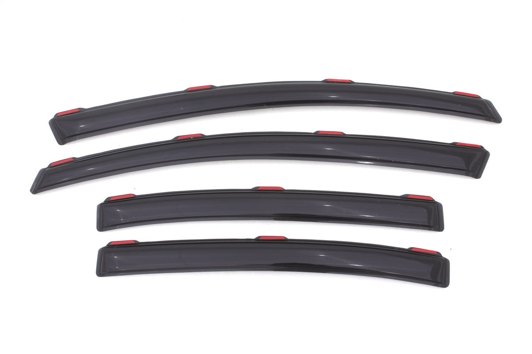 Auto Ventshade (AVS) 194462 Ventvisor® In-Channel Deflector 4 pc.; Smoke; - Truck Part Superstore