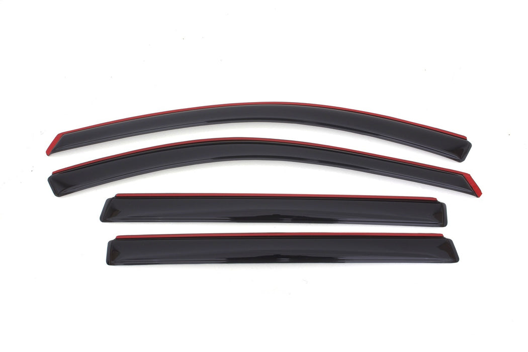 Auto Ventshade (AVS) 194479 Ventvisor® In-Channel Deflector 4 pc.; Smoke; - Truck Part Superstore