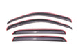 Auto Ventshade (AVS) 194515 Ventvisor® In-Channel Deflector 4 pc.; Smoke; - Truck Part Superstore