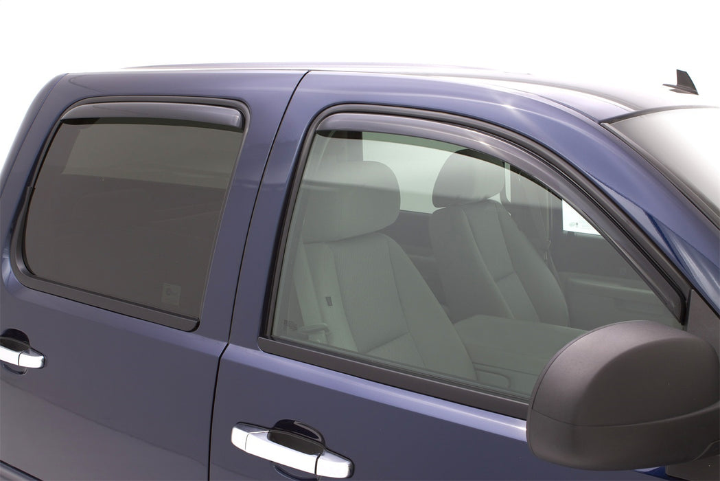 Auto Ventshade (AVS) 194515 Ventvisor® In-Channel Deflector 4 pc.; Smoke; - Truck Part Superstore