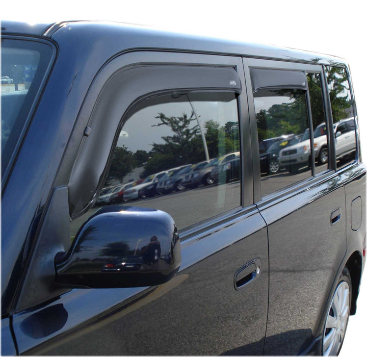 Auto Ventshade (AVS) 194527 Ventvisor® In-Channel Deflector 4 pc.; Smoke; - Truck Part Superstore