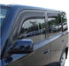 Auto Ventshade (AVS) 194527 Ventvisor® In-Channel Deflector 4 pc.; Smoke; - Truck Part Superstore