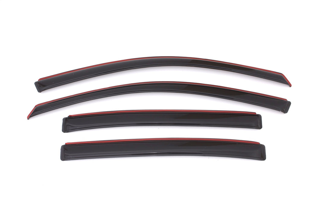 Auto Ventshade (AVS) 194535 Ventvisor® In-Channel Deflector 4 pc.; Smoke; - Truck Part Superstore
