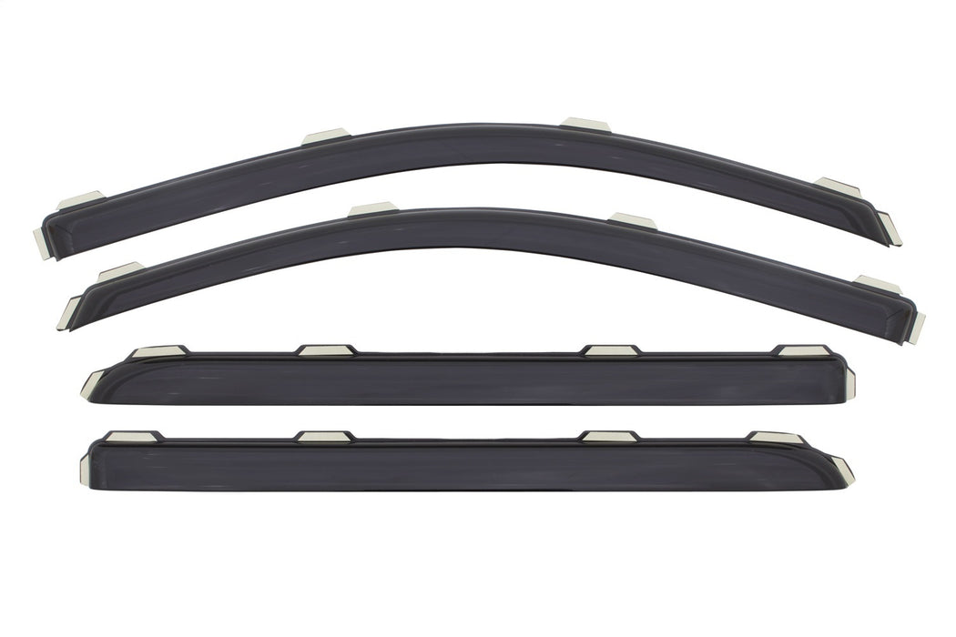 Auto Ventshade (AVS) 194536 Ventvisor® In-Channel Deflector 4 pc.; Smoke; - Truck Part Superstore