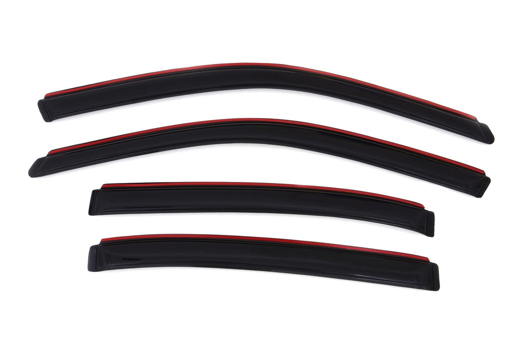 Auto Ventshade (AVS) 194621 Ventvisor® In-Channel Deflector 4 pc.; Smoke; - Truck Part Superstore