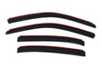 Auto Ventshade (AVS) 194621 Ventvisor® In-Channel Deflector 4 pc.; Smoke; - Truck Part Superstore
