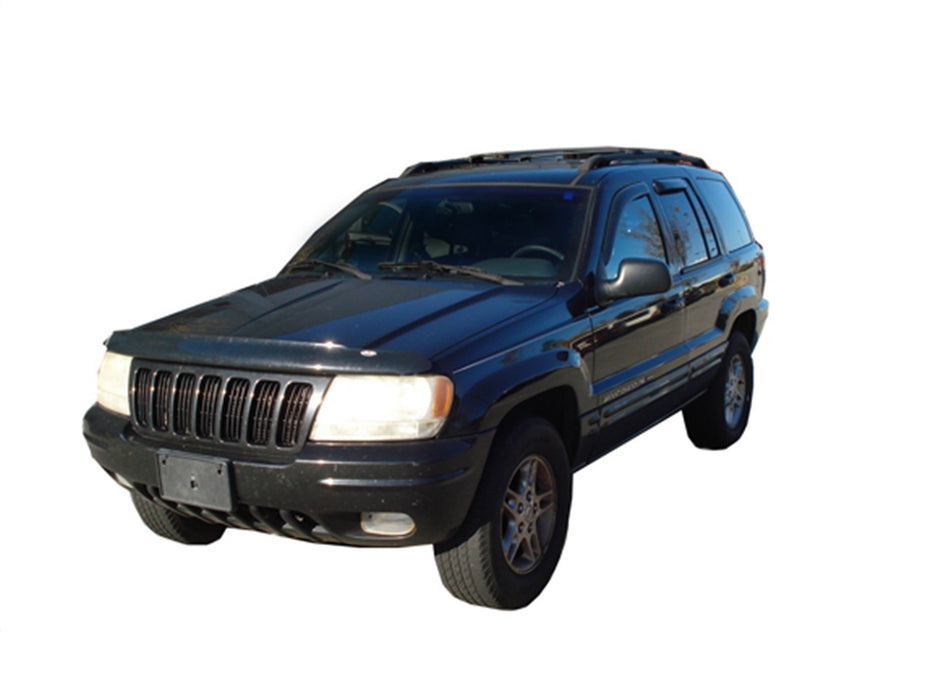 Auto Ventshade (AVS) 194650 Ventvisor® In-Channel Deflector 4 pc.; Smoke; - Truck Part Superstore