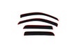 Auto Ventshade (AVS) 194656 Ventvisor® In-Channel Deflector 4 pc.; Smoke; - Truck Part Superstore