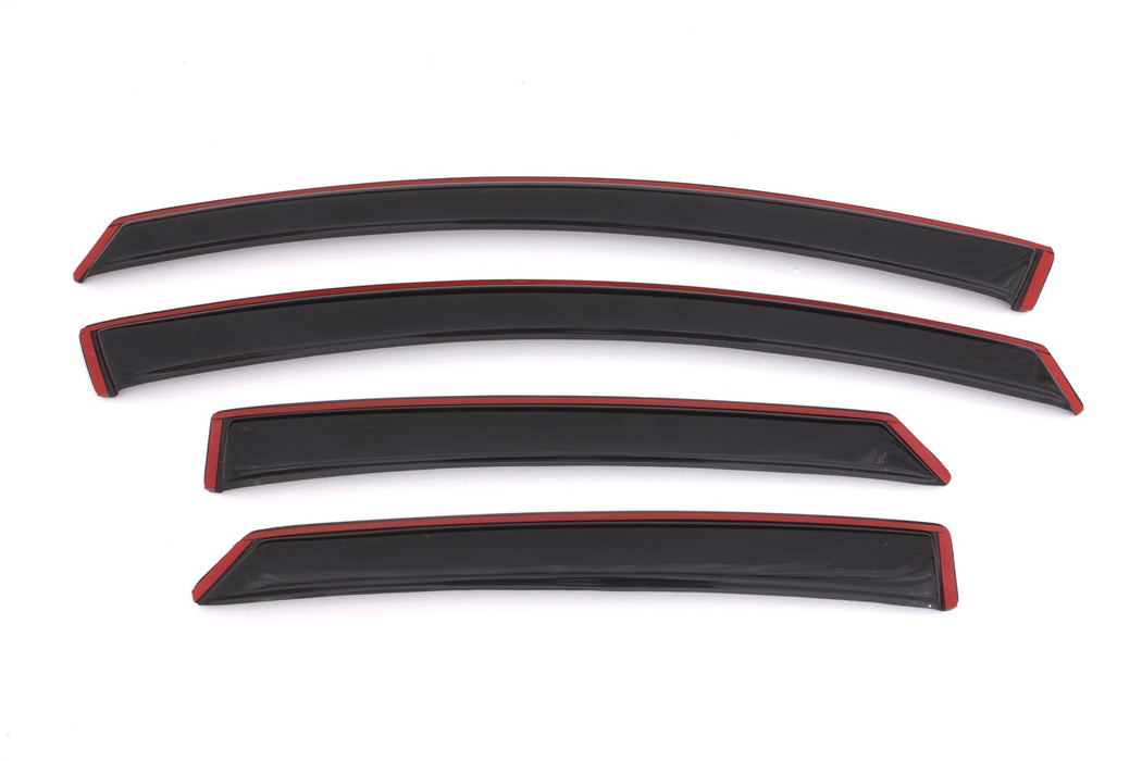 Auto Ventshade (AVS) 194714 Ventvisor® In-Channel Deflector 4 pc.; Smoke; - Truck Part Superstore