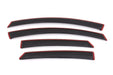 Auto Ventshade (AVS) 194714 Ventvisor® In-Channel Deflector 4 pc.; Smoke; - Truck Part Superstore