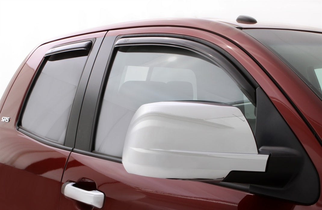Auto Ventshade (AVS) 194761 Ventvisor® In-Channel Deflector 4 pc.; Smoke; - Truck Part Superstore