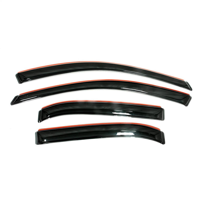 Auto Ventshade (AVS) 194782 Ventvisor® In-Channel Deflector 4 pc.; Smoke; - Truck Part Superstore