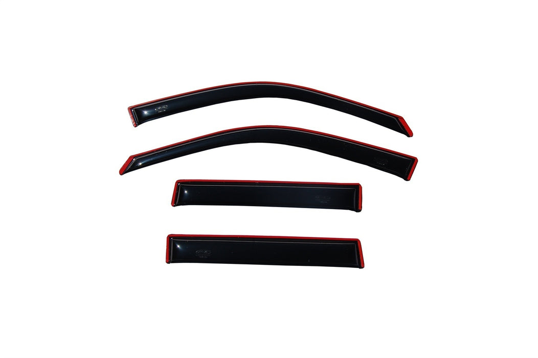 Auto Ventshade (AVS) 194819 Ventvisor® In-Channel Deflector 4 pc.; Smoke; - Truck Part Superstore
