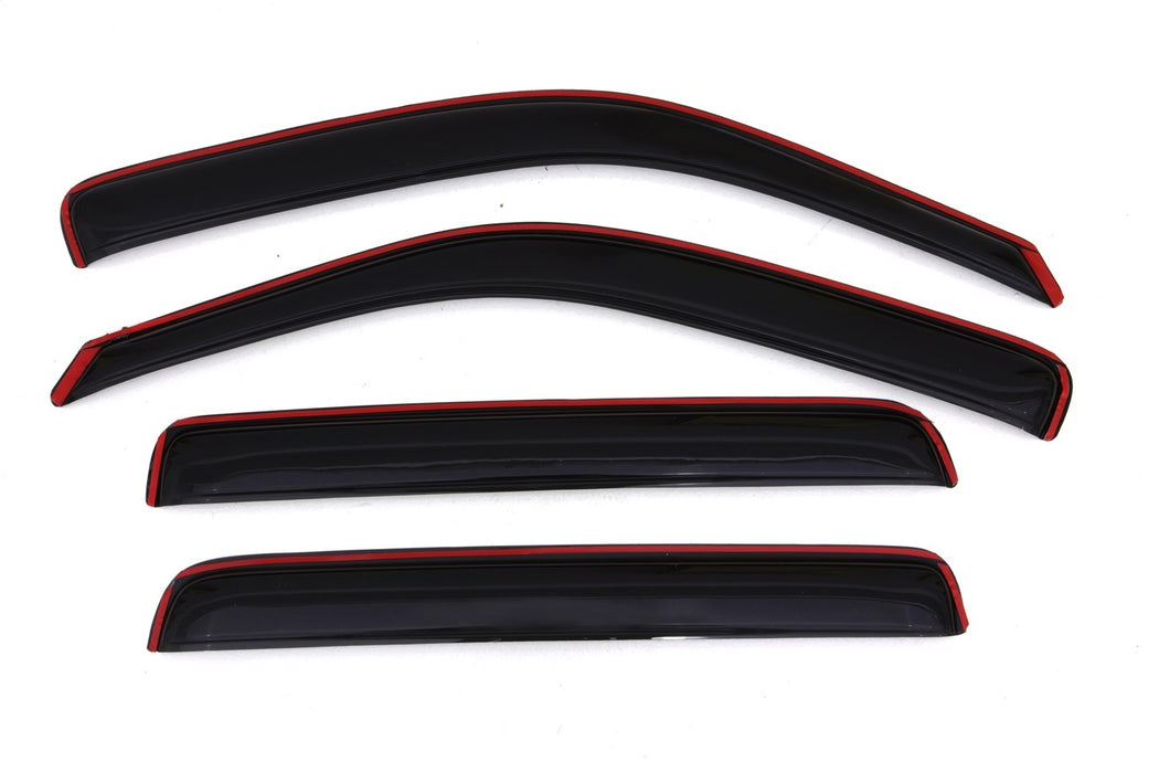Auto Ventshade (AVS) 194832 Ventvisor® In-Channel Deflector 4 pc.; Smoke; - Truck Part Superstore