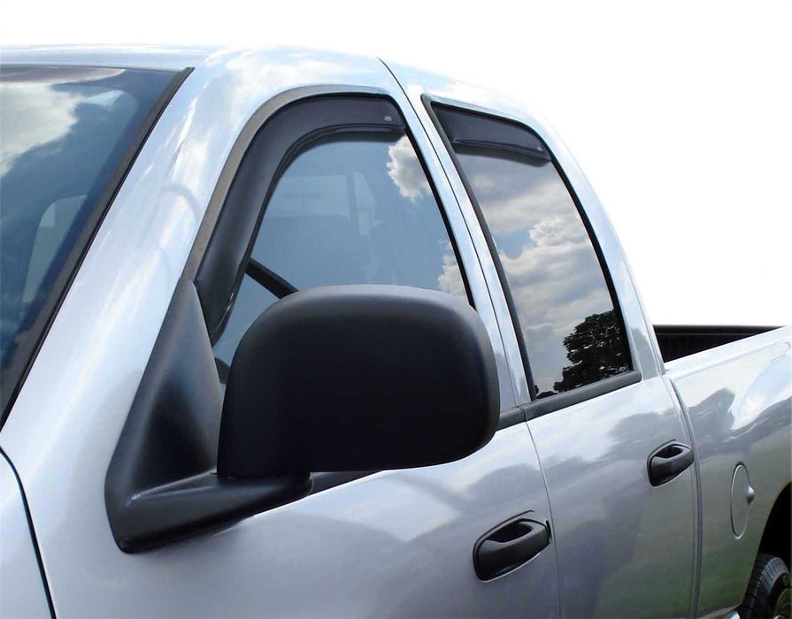 Auto Ventshade (AVS) 194845 Ventvisor® In-Channel Deflector 4 pc.; Smoke; - Truck Part Superstore