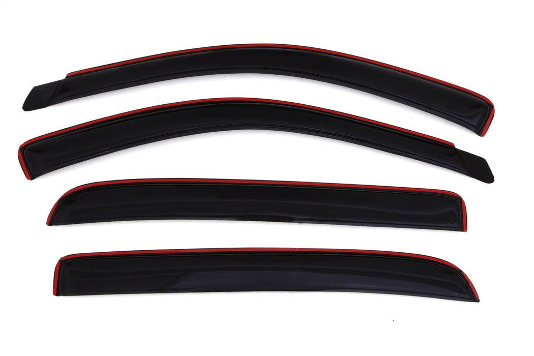 Auto Ventshade (AVS) 194845 Ventvisor® In-Channel Deflector 4 pc.; Smoke; - Truck Part Superstore