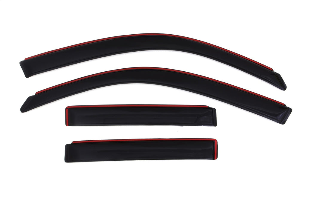 Auto Ventshade (AVS) 194924 Ventvisor® In-Channel Deflector 4 pc.; Smoke; - Truck Part Superstore
