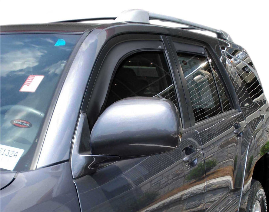 Auto Ventshade (AVS) 194924 Ventvisor® In-Channel Deflector 4 pc.; Smoke; - Truck Part Superstore