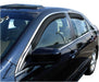 Auto Ventshade (AVS) 194943 Ventvisor® In-Channel Deflector 4 pc.; Smoke; - Truck Part Superstore
