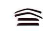 Auto Ventshade (AVS) 194949 Ventvisor® In-Channel Deflector 4 pc.; Smoke; - Truck Part Superstore