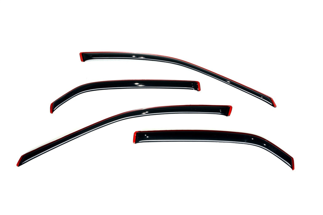 Auto Ventshade (AVS) 194959 Ventvisor® In-Channel Deflector 4 pc.; Smoke; - Truck Part Superstore