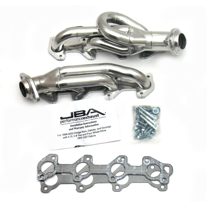 JBA Racing Headers 1949S-1JS 02-03 Dodge Ram 4.7L Sil Cer - Truck Part Superstore