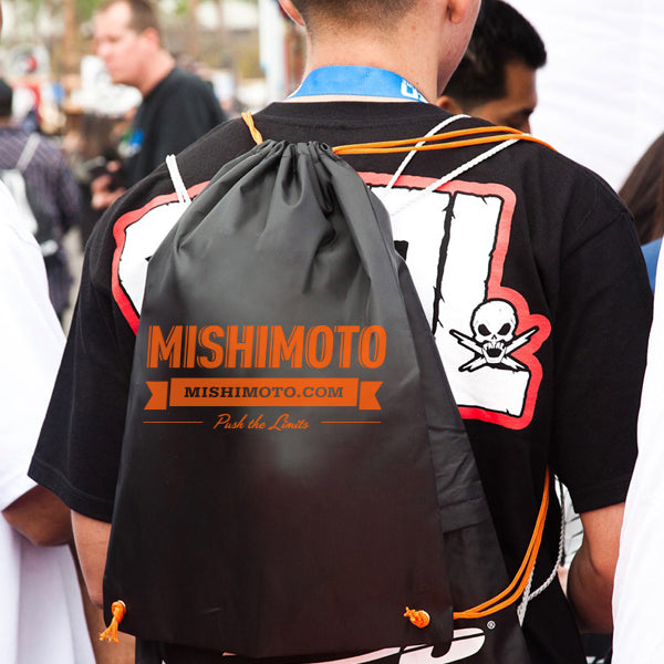Mishimoto MMPRO-BAG-MMOJBK Mishimoto Drawstring Bag - Truck Part Superstore