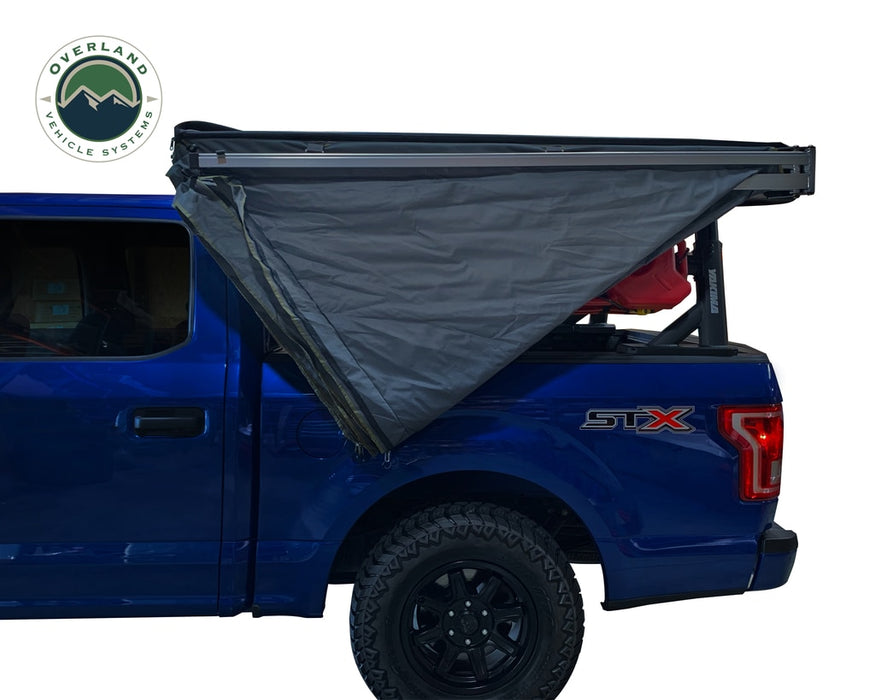 Overland Vehicle Systems 19559907 Nomadic 270 LT Driver Side Awning With Bracket Kit Overland Vehicle Systems - Truck Part Superstore