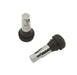 Mr Gasket 1955MRG Straight Chrome Tire Valve Stems; Stock Length; 2 pc.; - Truck Part Superstore