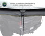 Overland Vehicle Systems 19569907 Nomadic 270 LT Passenger Side Awning With Bracket Kit Overland Vehicle Systems - Truck Part Superstore