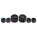 AutoMeter 19601 GAUGE KIT; 6 PC. KIT; 3 3/8in./2 1/16in.; BAGGER; BLACK; PRO-CYCLE - Truck Part Superstore