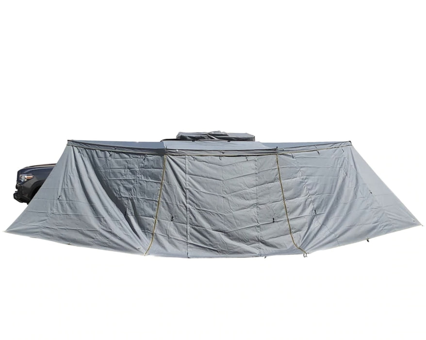 Overland Vehicle Systems 19619907 Awning Tent 180 Degree 88 SF of Shelter With Zip In Wall Nomadic Overland Vehicle Systems - Truck Part Superstore