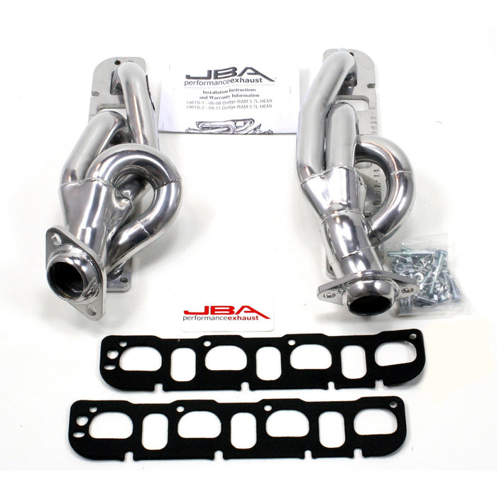 JBA Racing Headers 1961S-2JS 09-19 Ram 5.7L Hemi 1500 2&4wd Sil Cer (Will not fit 2019 DT models) - Truck Part Superstore
