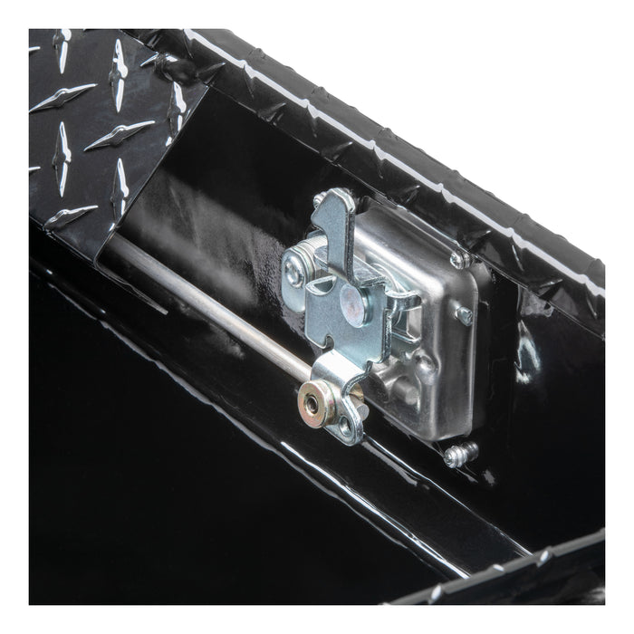 UWS EC10312 Gloss Black Aluminum 63in. Slim-Line Truck Tool Box; Low Profile (Heavy Packagin - Truck Part Superstore