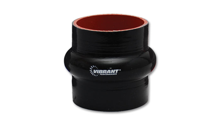 Vibrant Performance 19683 4 Ply Hump Hose Coupler; 3.75 in. I.D. x 3.00 in. long; Black; - Truck Part Superstore