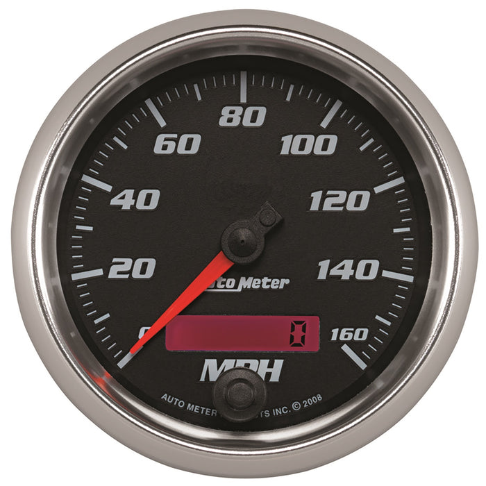 AutoMeter 19689 GAUGE; SPEEDOMETER; 3 3/8in.; 160MPH; ELEC. PROGRAMMABLE; BLACK; PRO-CYCLE - Truck Part Superstore