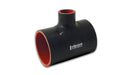 Vibrant Performance 19695 T-Hose Coupler; Hose I.D. 2.50 in.; Overall Length 4 in.; Branch I.D. 1.50 in.; - Truck Part Superstore