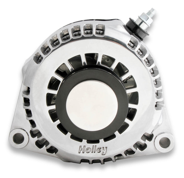 Holley 97-188 Alternator Pulley Cover; Polished Dress-Up Cover w/Hardware; - Truck Part Superstore