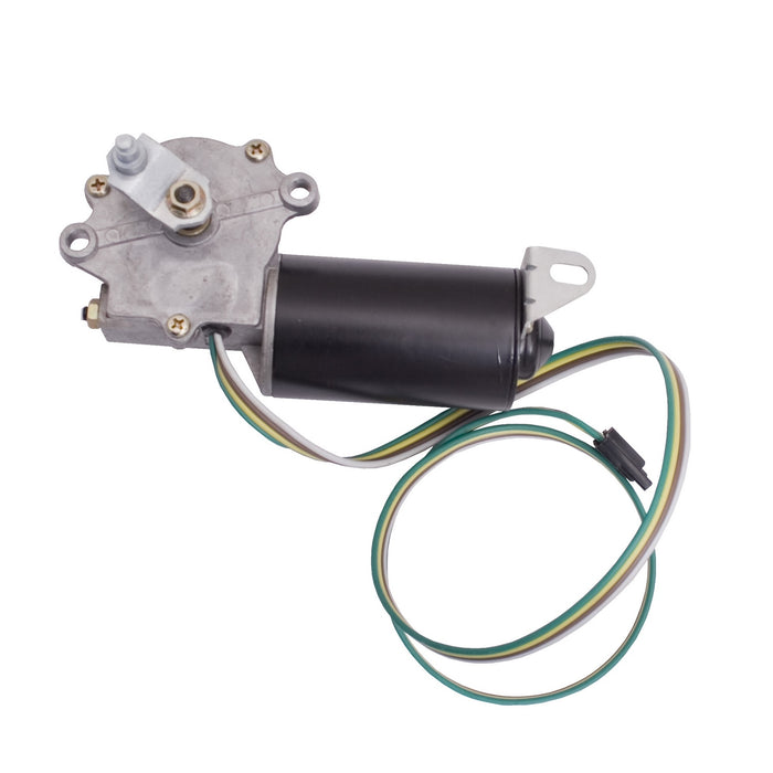 Omix 19715.03 Windshield Wiper Motor; Front; w/4 Wire Plug; - Truck Part Superstore