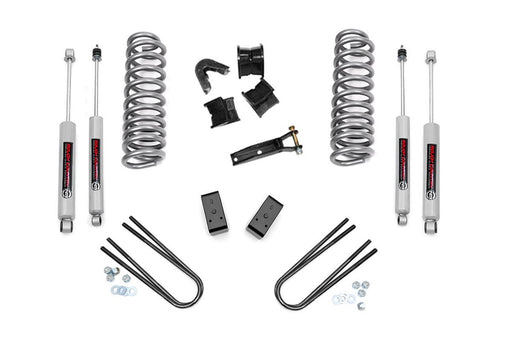 Rough Country 450.20 Suspension Lift Kit w/Shocks; 4 in. Lift; - Truck Part Superstore